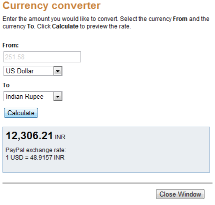 Money Exchange & Currency Conversion - PayPal