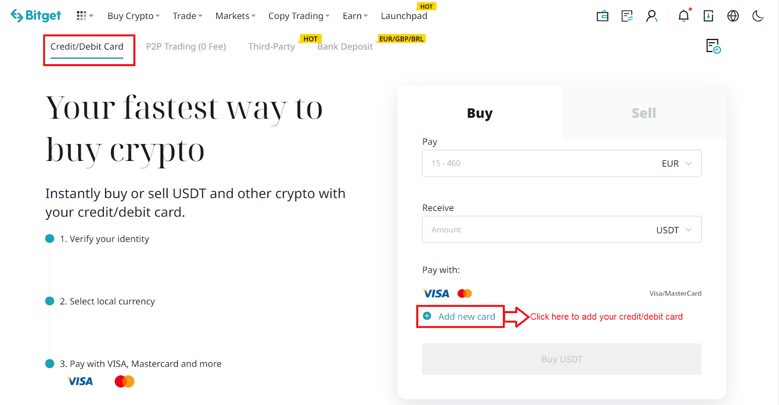 How to Buy Bitcoin With a Credit Card