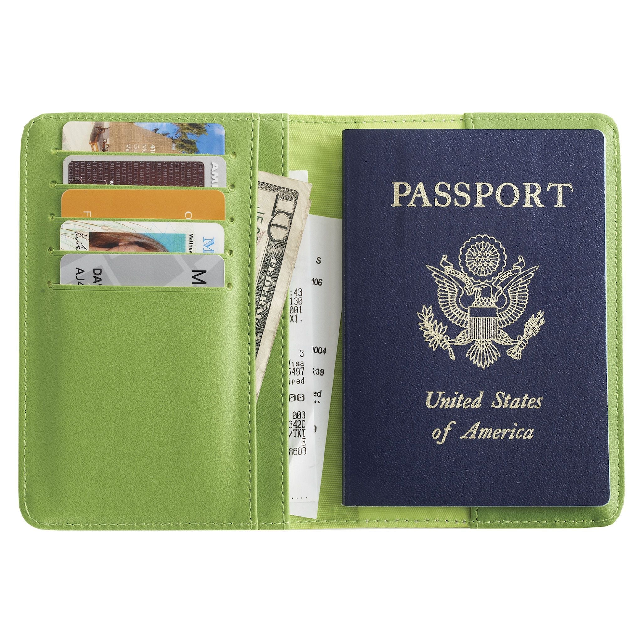 Otto Angelino Angelino Real Leather Passport Wallet, RFID Blocking – MegaGear Store