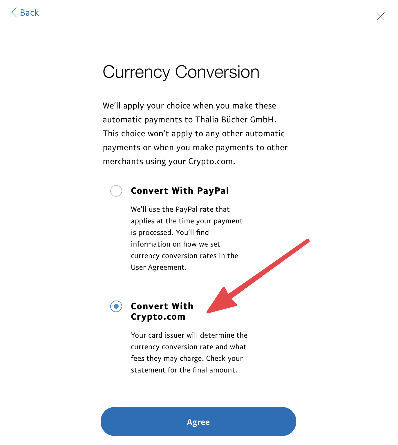 PayPal have charged my purchase in the wrong currency