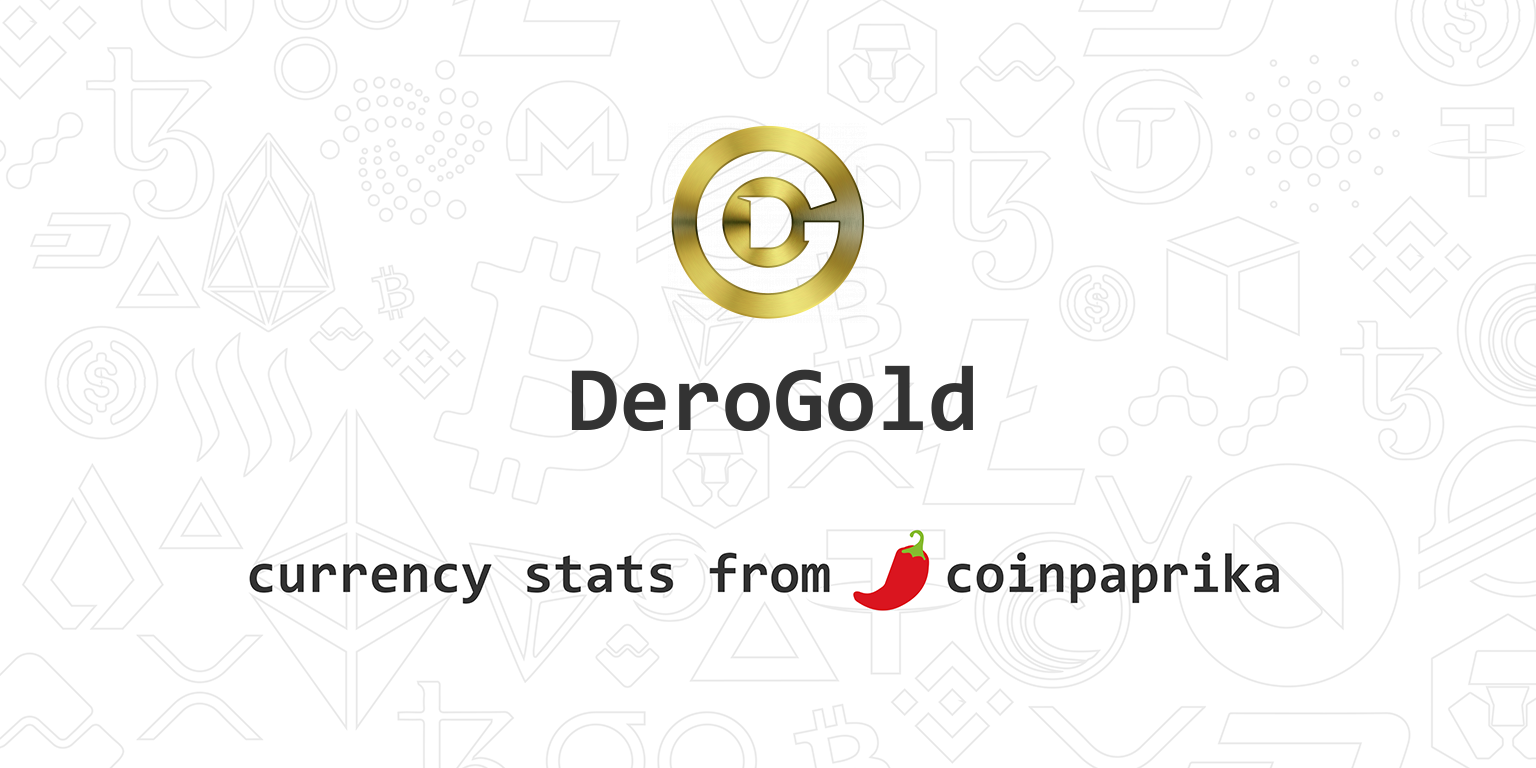 Dero Price Today - Live DERO to USD Chart & Rate | FXEmpire