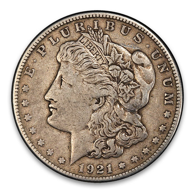 Silver American Morgan Dollar coin, 'E Pluribus Unum' On… | bitcoinhelp.fun