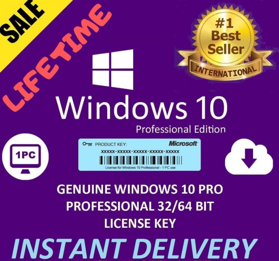 Microsoft Windows 10 Pro Product Key, Free download available at best price in Hisar