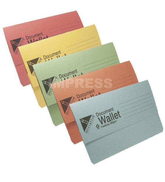 HE - Classmates Document Wallet - Foolscap - Pink - Pack of 50 | Findel Education