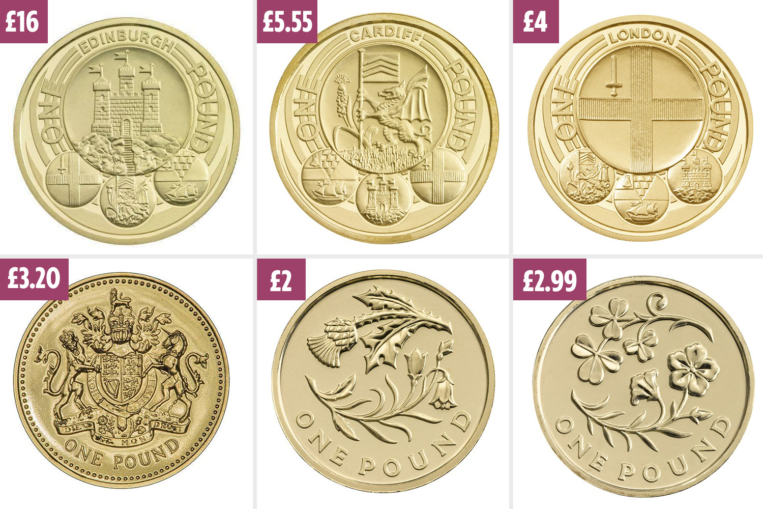 Most valuable and rare round £1 coins - have you got any? - Mirror Online