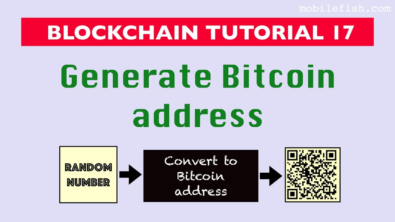 Bitcoin Address Generator - Blockchain Academy