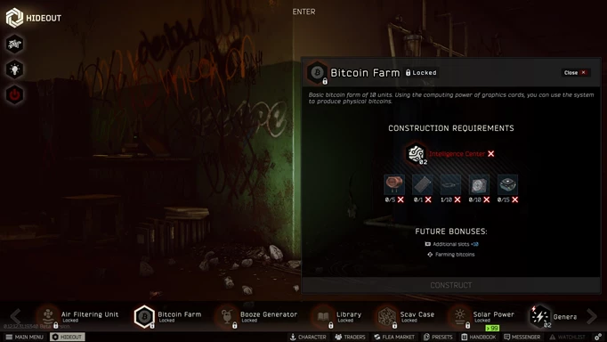 Escape from Tarkov: Is the bitcoin farm worth it in ?