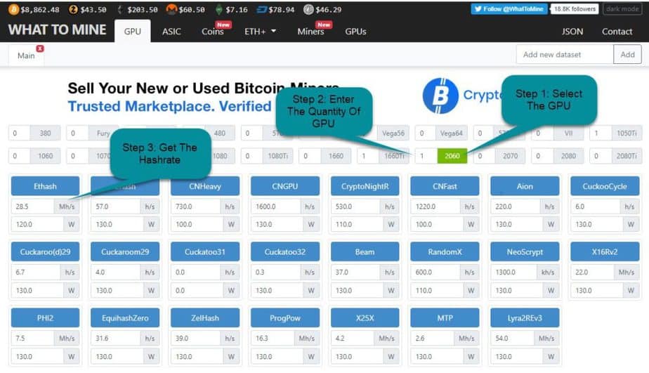 ⛏ Mining Calculator | Kryptex