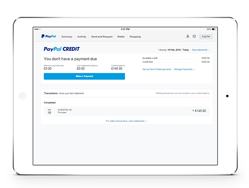 Manage your PayPal Personal Account - PayPal