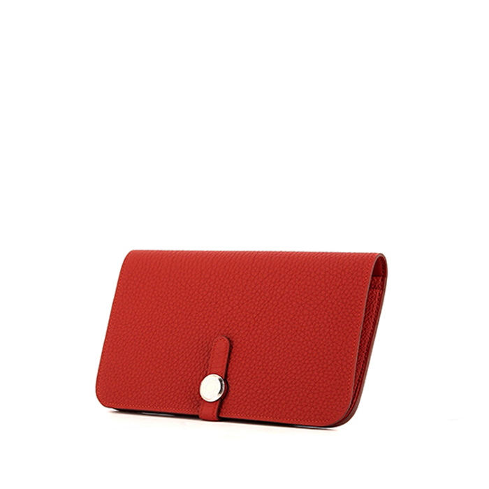 Clemence Dogon Long Wallet Red GHW | Bag Religion