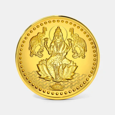 Buy 5 gm 24K () Lakshmi Gold Coin Online | MMTC-PAMP