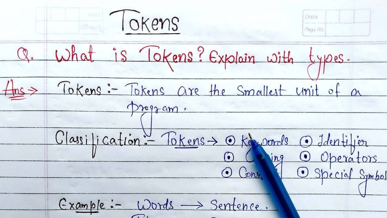 Tokens in C - javatpoint