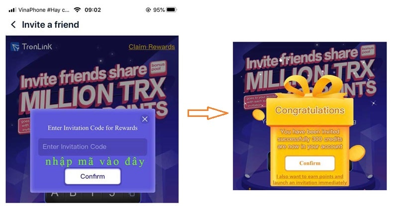 TRON Airdrop » Claim free TRX tokens
