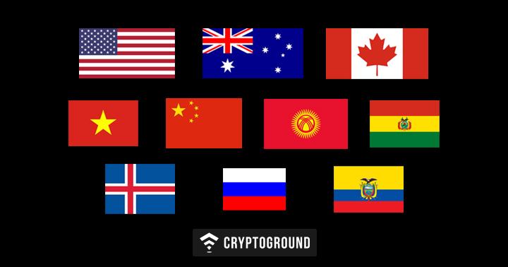 14 Countries at the Forefront of Cryptocurrency Adoption - AlphaPoint