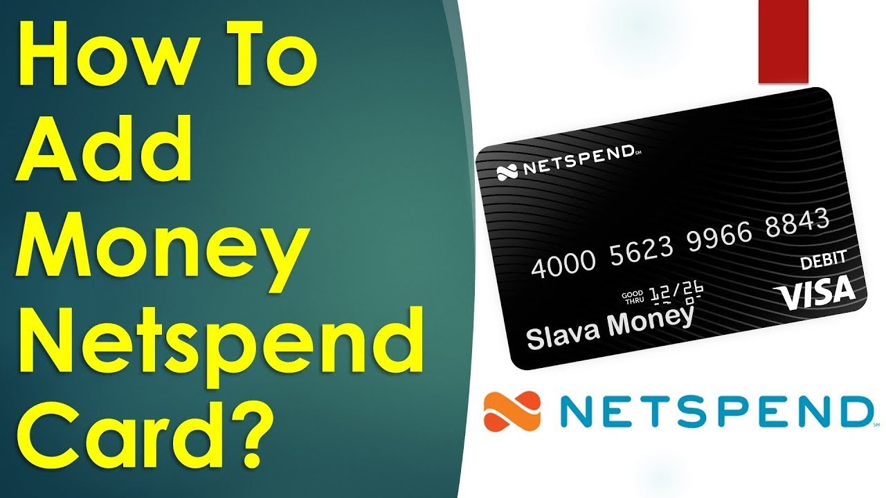 Can I Load My NetSpend Card With a Credit Card? | Budgeting Money - The Nest