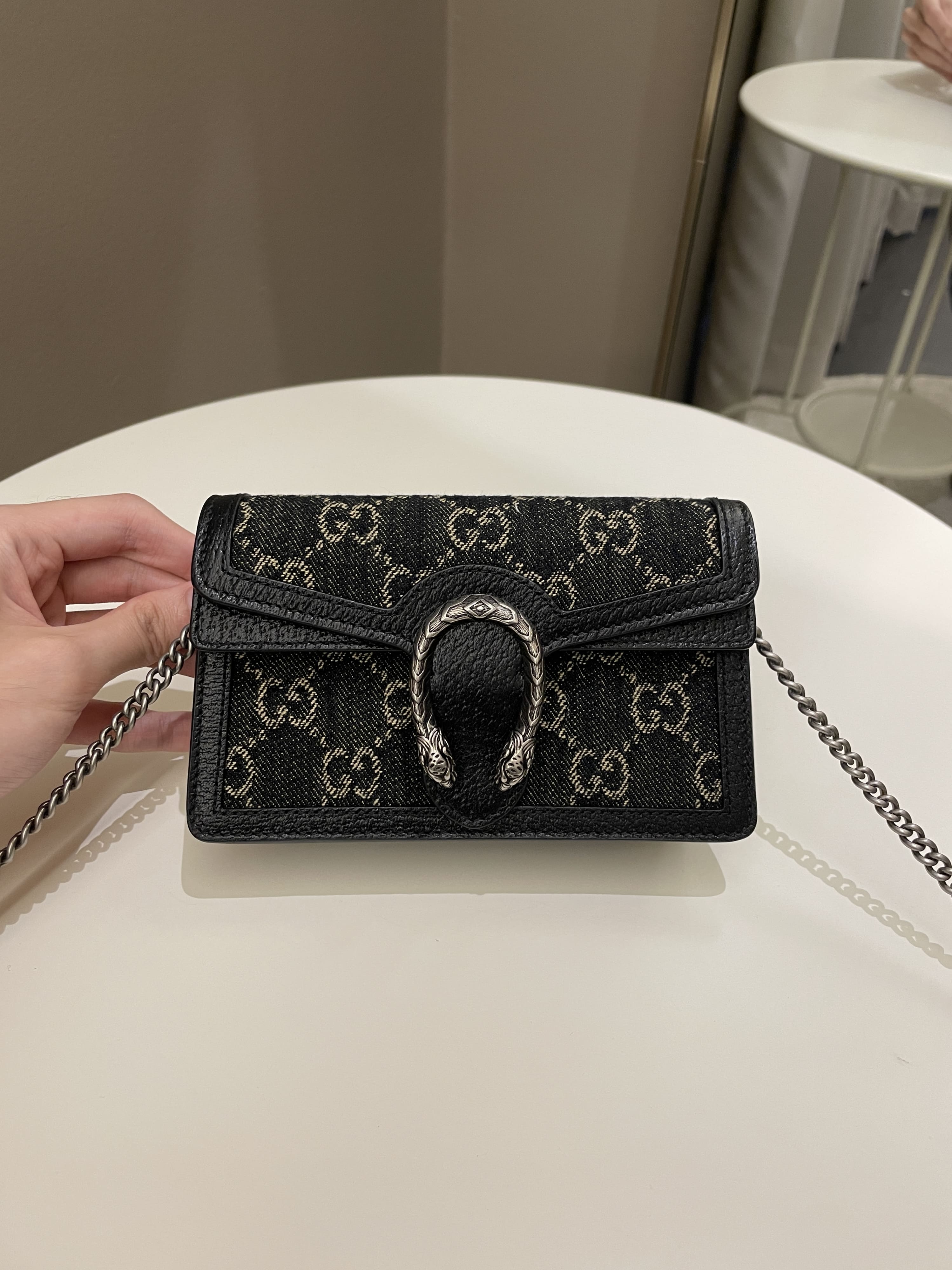 Gucci Black Leather Dionysus Coin Purse price in Pakistan - Telemart Pakistan