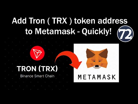 How to Add Tron (TRX) to MetaMask