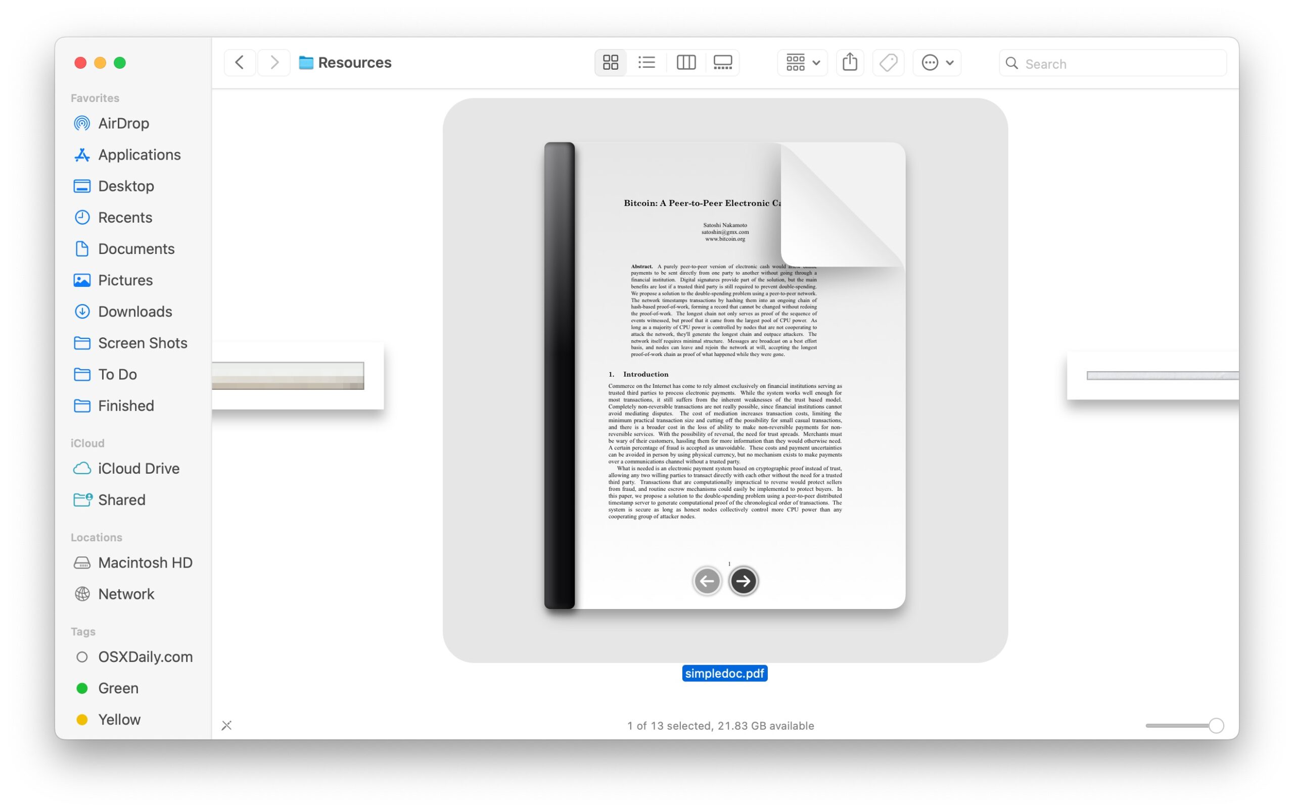 The Bitcoin white paper is hidden on your Mac – Hoxton Macs