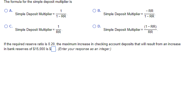 Deposit Multiplier: Definition, How It Works, and Calculation