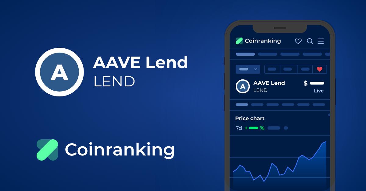Aave Price | AAVE Price Index and Live Chart - CoinDesk