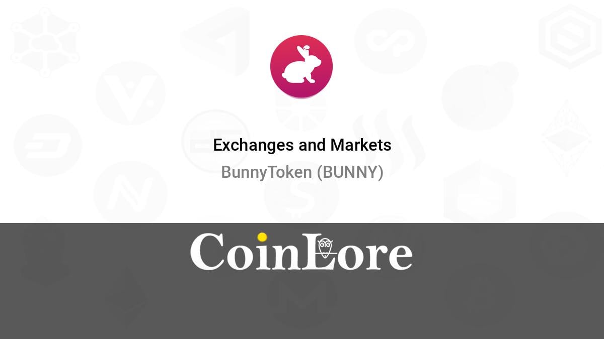 BunnyToken price now, Live BUNNY price, marketcap, chart, and info | CoinCarp