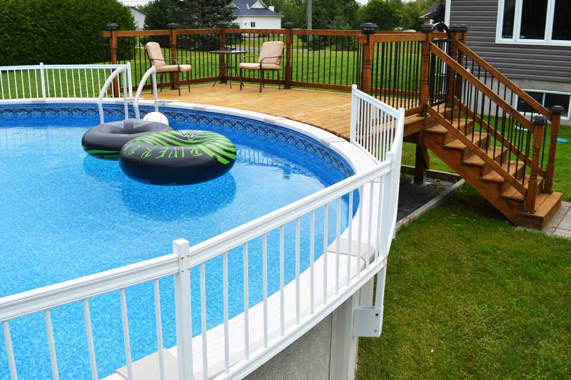 Above-ground pool options | Compass Pools Australia