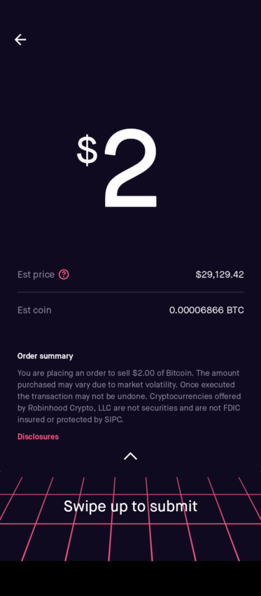 Buy or sell crypto | Robinhood