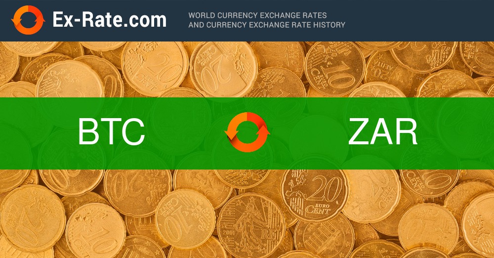 Bitcoin to Rand - BTC to ZAR chart | bitcoinhelp.fun