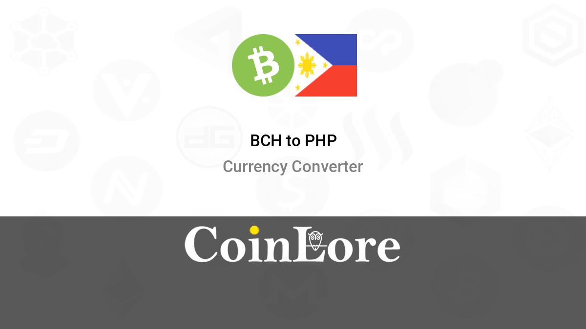 BCH to PHP | Convert Bitcoin Cash to Philippine Pesos | Revolut United Kingdom
