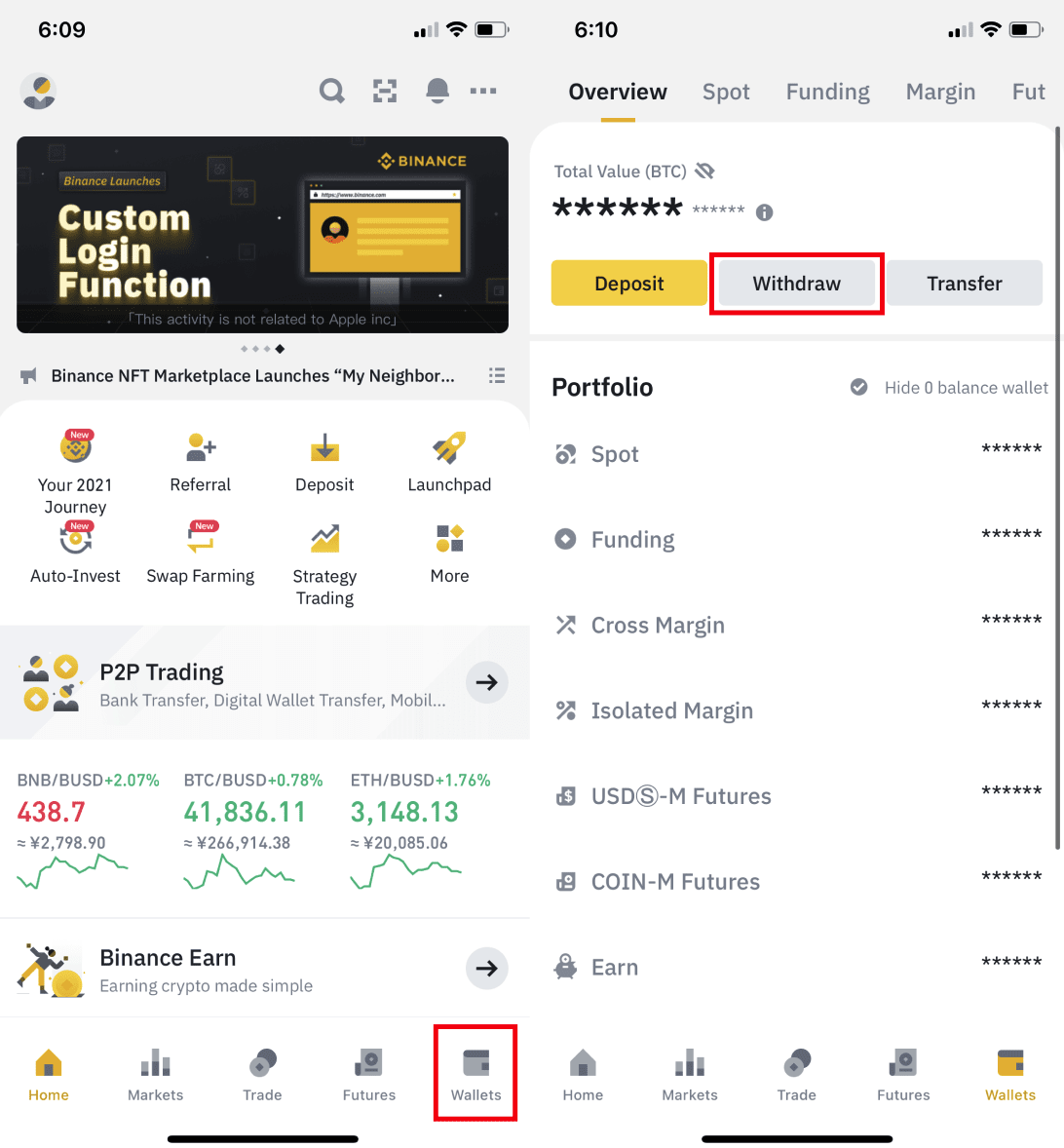 How To Find a Binance Wallet Address ()