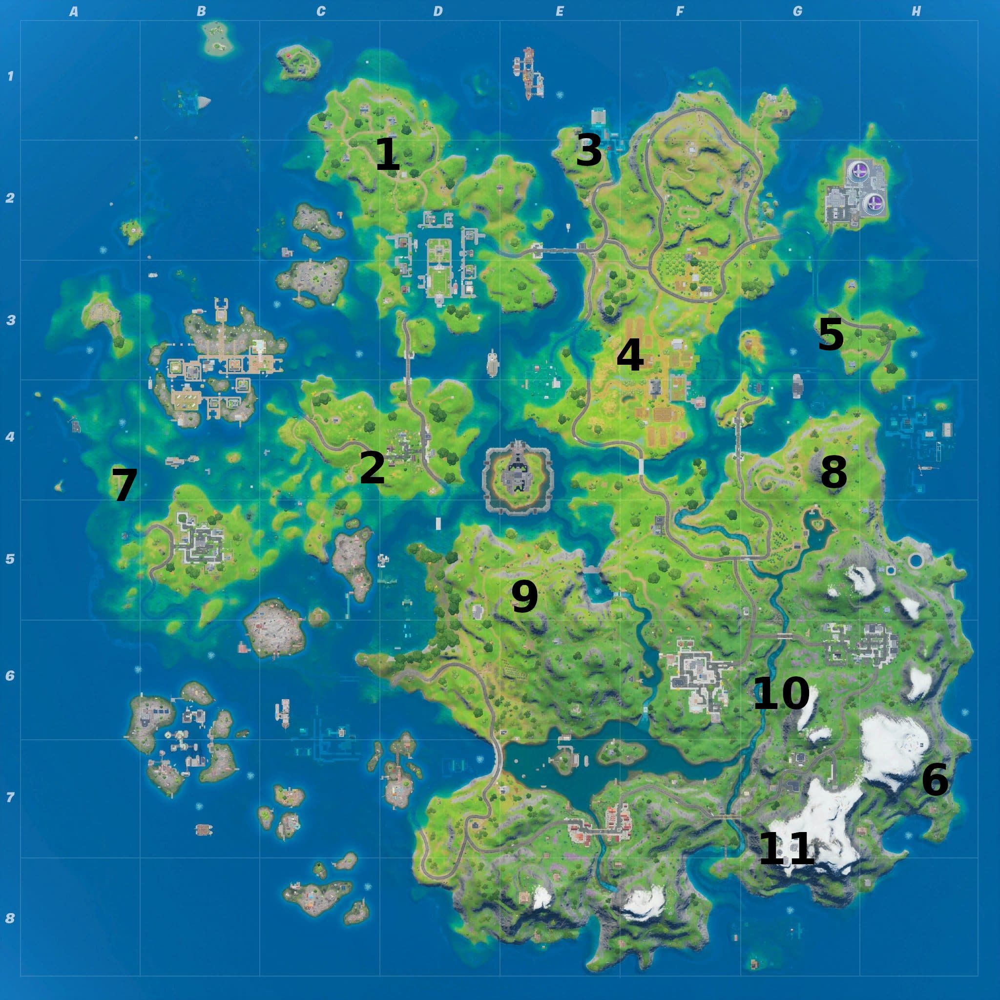 Fortnite Season 4 XP Coin Locations For Every Week - Gamer Journalist