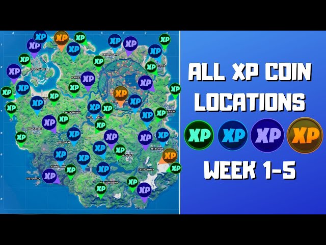 Fortnite: Where To Find All Week 15 XP Coins