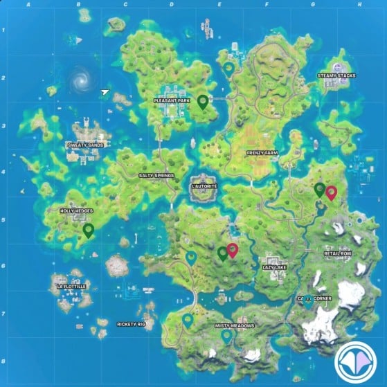 Fortnite: Where To Find All XP Coins - Chapter 2 Season 4 Week 1