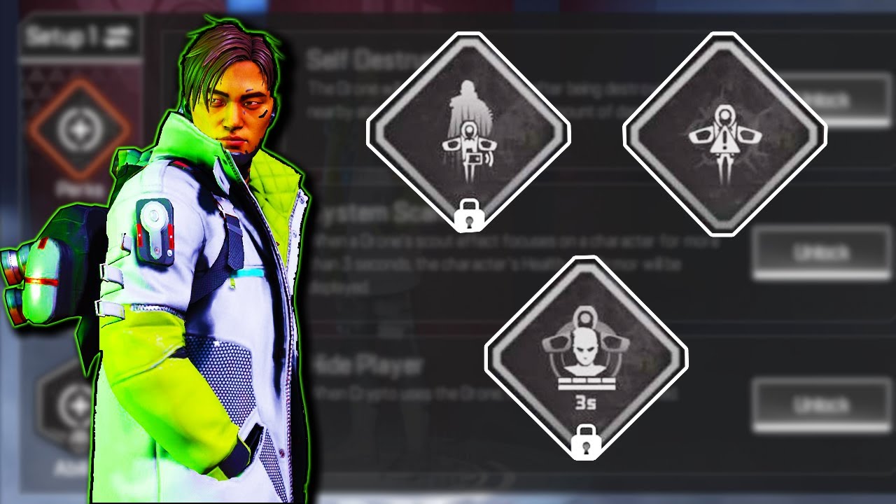 Apex Legends: Crypto abilities and Ultimate - Polygon