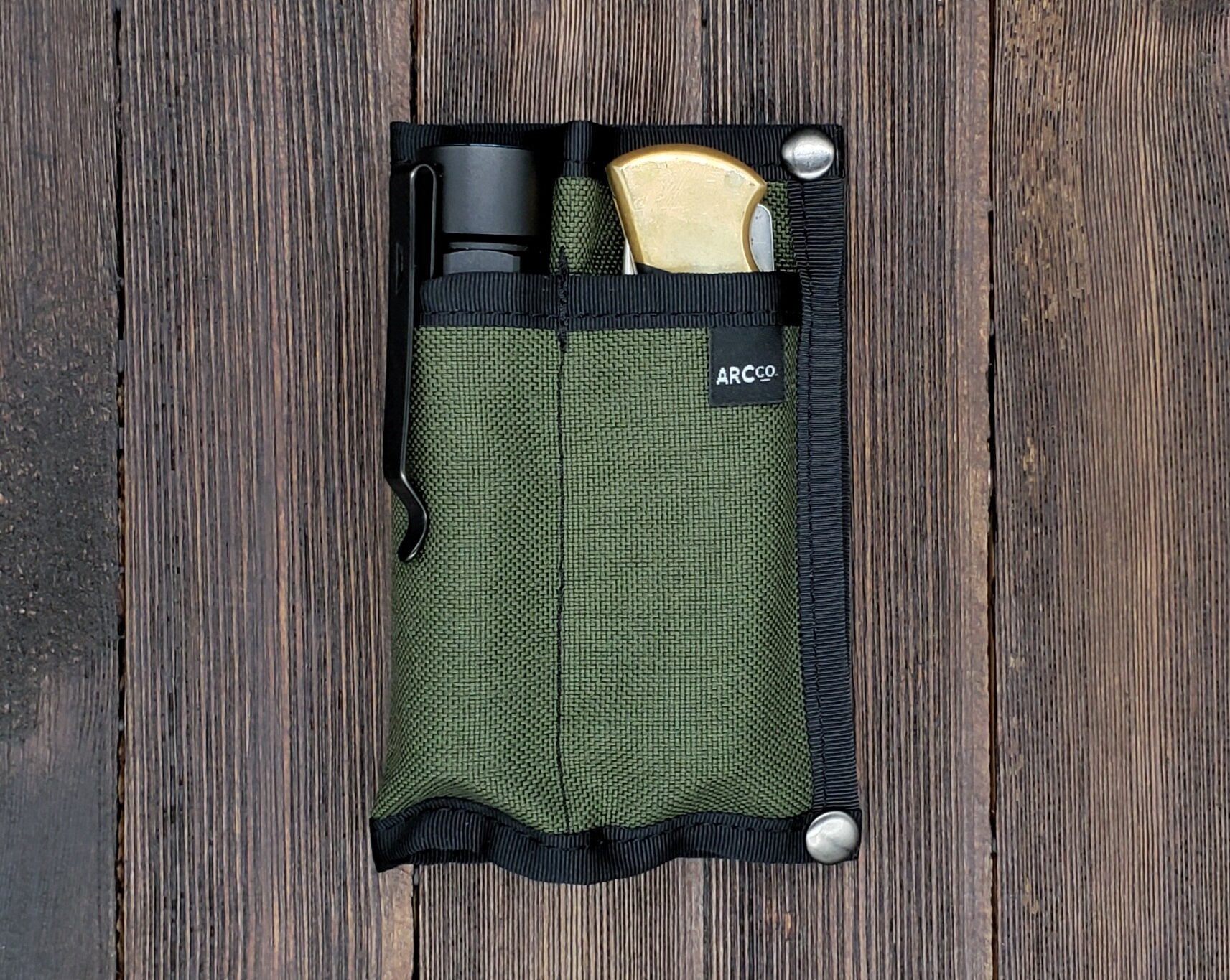 P/C x Mattr Supply Co. Arc Wallet - Brown