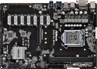 Asrock H Pro Btc Plus Motherboard -pcstudio