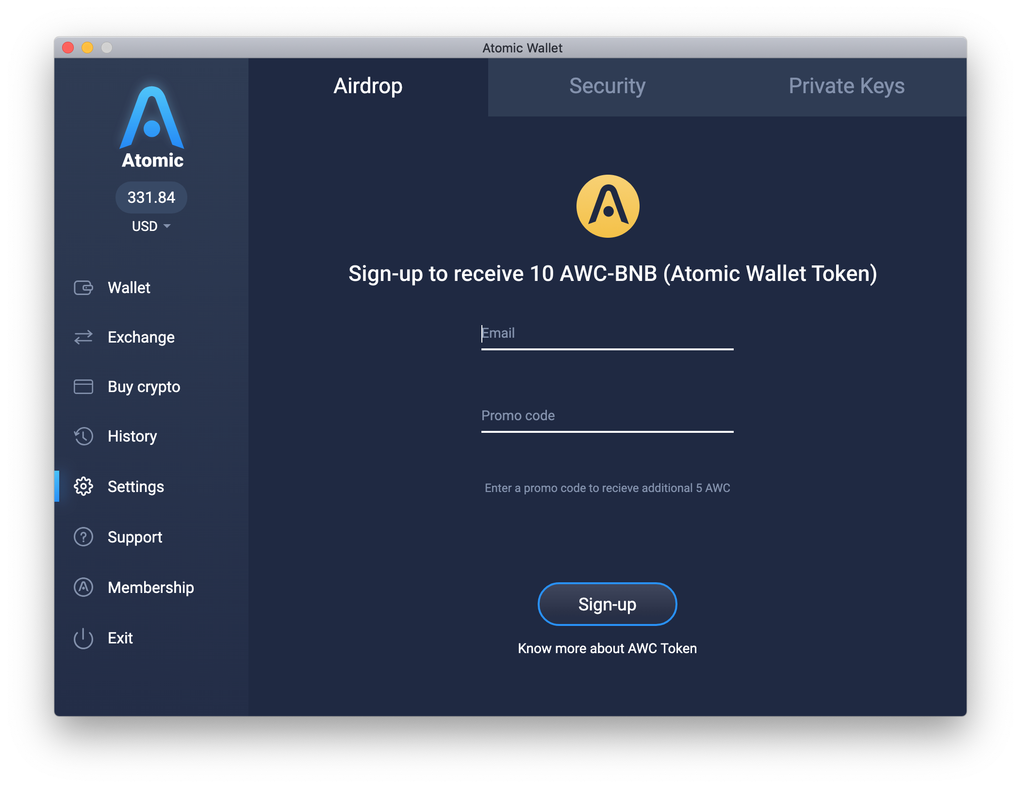 5 TWT / 3$ Atomic Wallet promo code - Atomic Wallet invitation code to earn money!