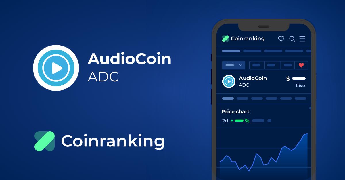 Convert 1 ADC to USD - AudioCoin price in USD | CoinCodex