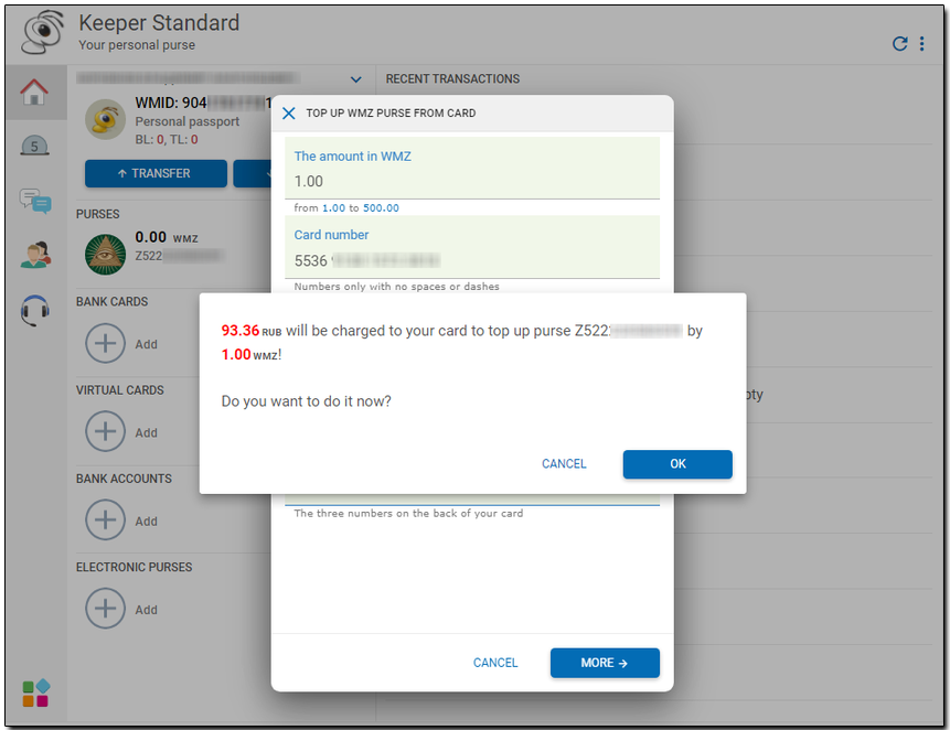 How to add funds - WebMoney Wiki