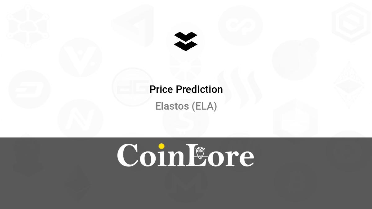 Elastos Price Prediction: Future ELA forecast , & 