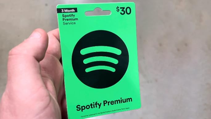Spotify Premium Gift Card (USA) | Code from 1 month | bitcoinhelp.fun