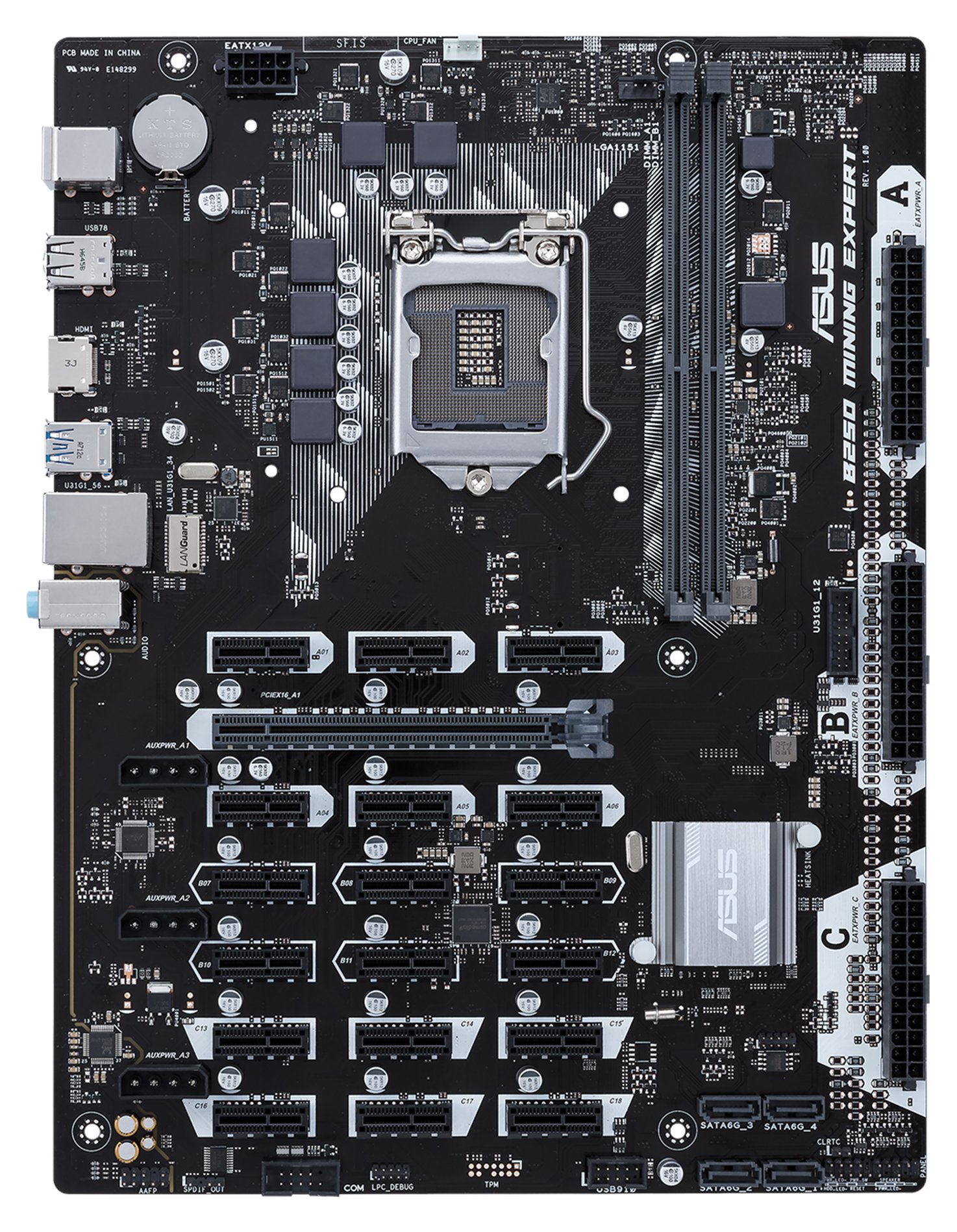 Riserless Mining Motherboard 8 Gpu Bitcoin Crypto India | Ubuy