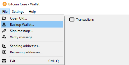 Backing up your wallet - Bitcoin Wiki