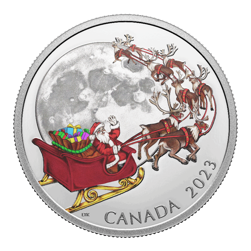 Silver Christmas Coins | Christmas Silver Bars | Golden Eagle Coins