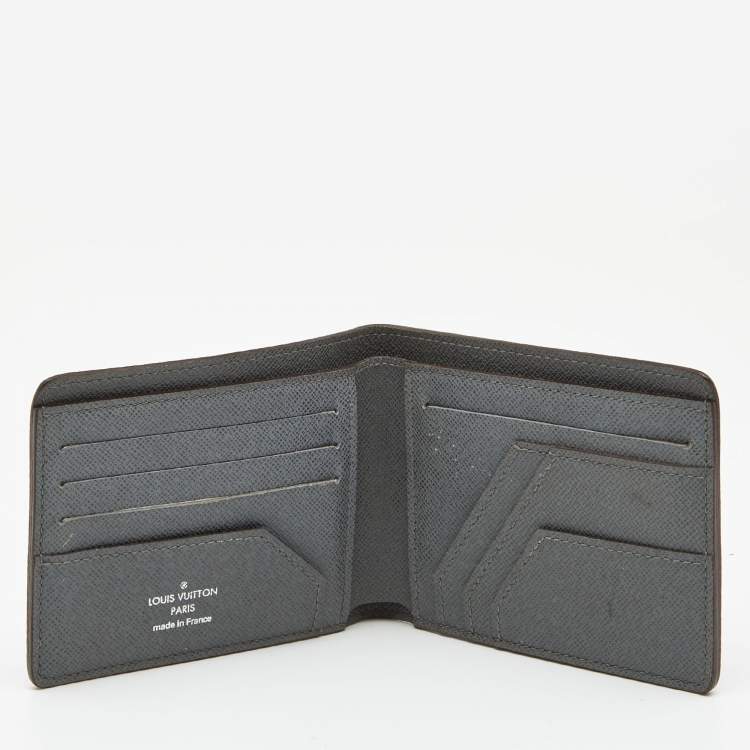 Louis Vuitton Taiga Wallet Navy Leather – Luxe Collective