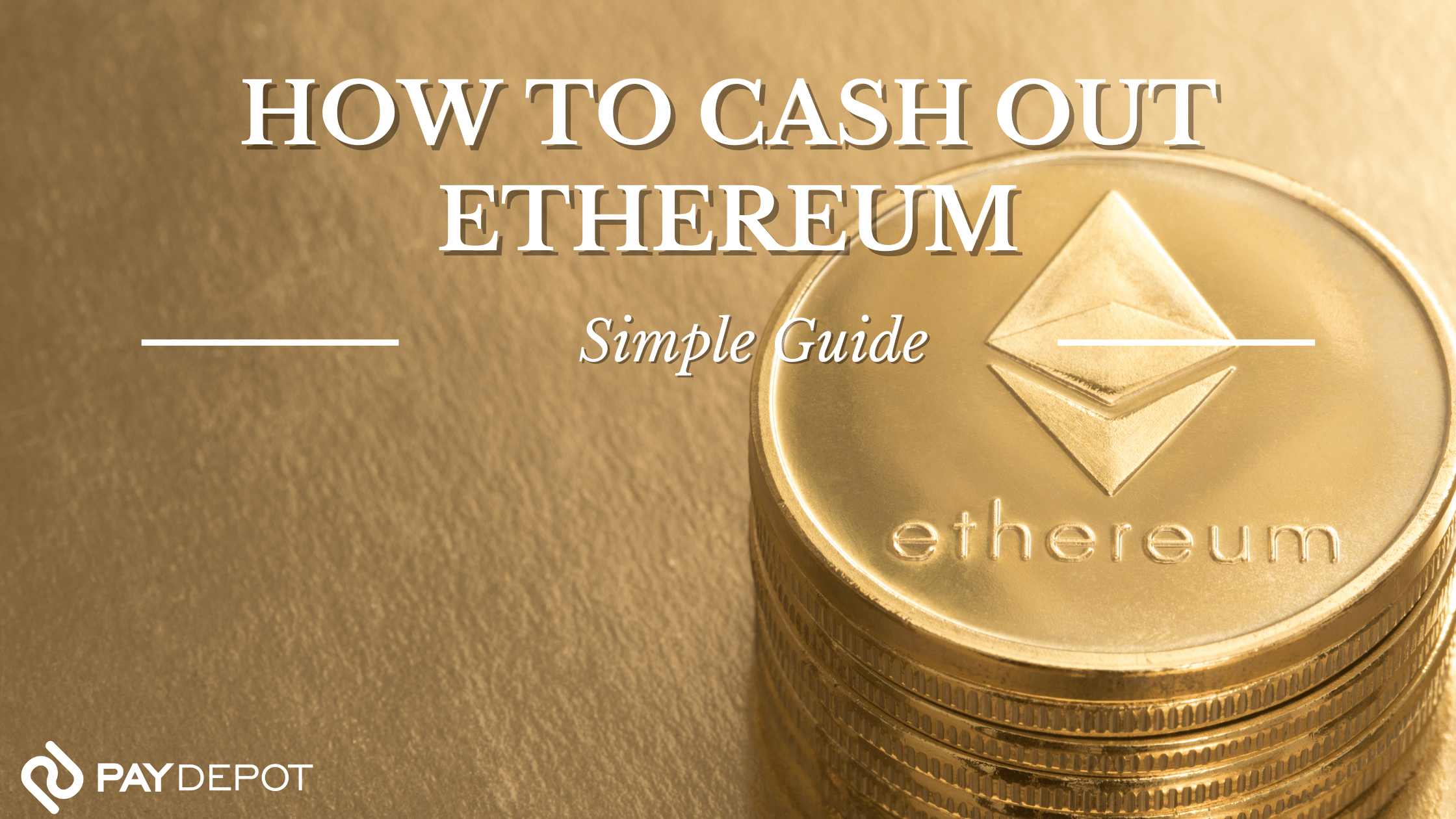 Sell Ethereum ETH the easy way
