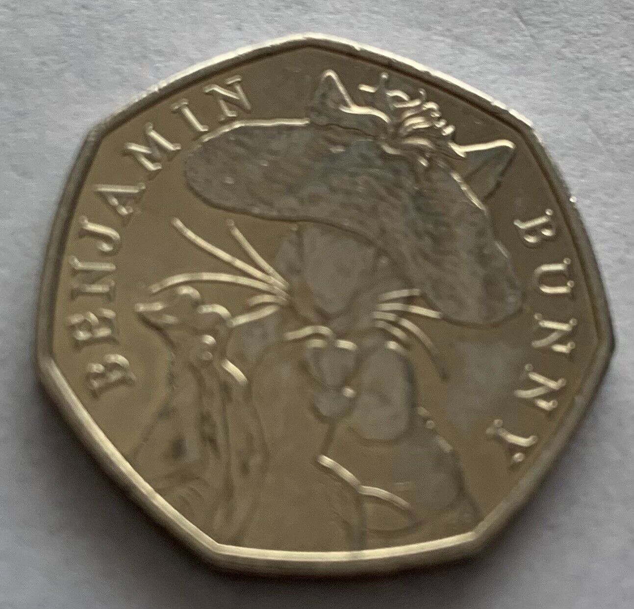 Benjamin bunny error 50p coin sells for £ on eBay - how to spot one in your change | The Sun