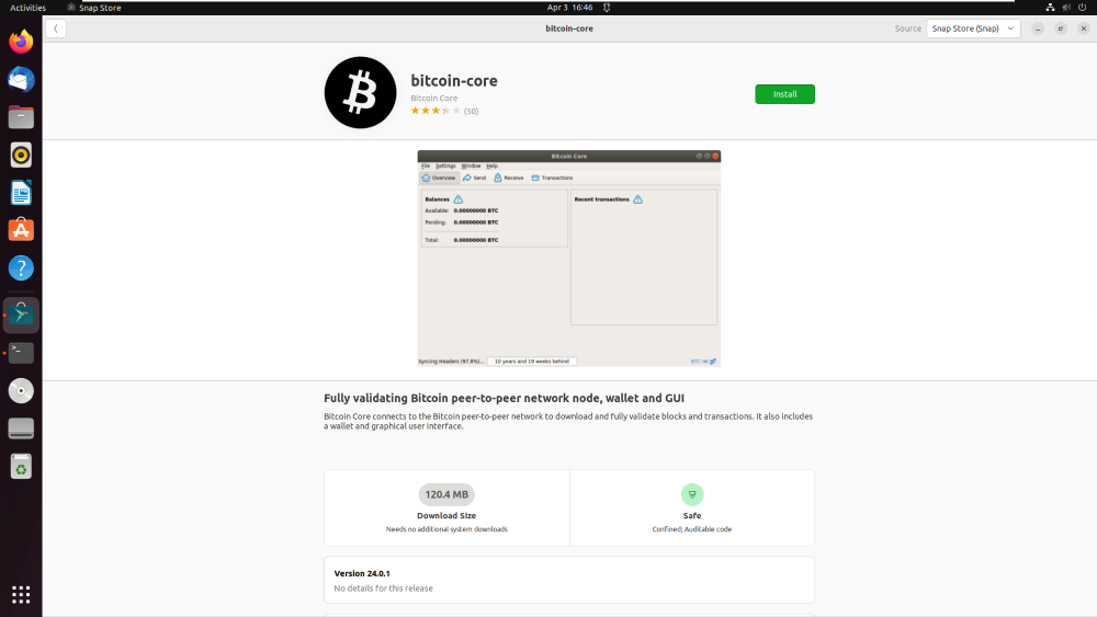 How To Install Bitcoin Core wallet on Ubuntu LTS