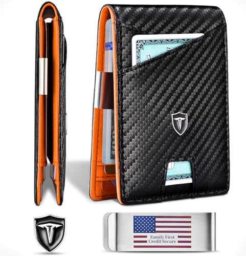 Kore Slim Leather Wallet | RFID Blocking & Carbon Fiber Money Clip – Kore Essentials