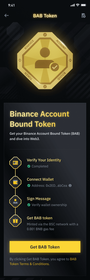 How to Claim Airdrop with Binance Account Bound (BAB) Token? | CoinCarp